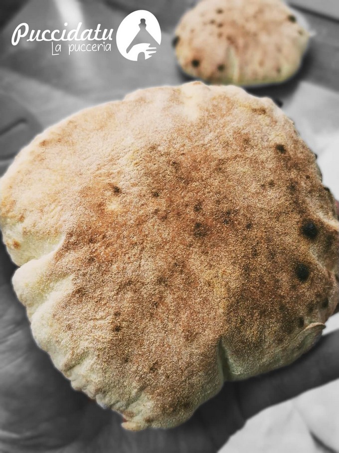 Pane puccia salentina Pane puccia salentina