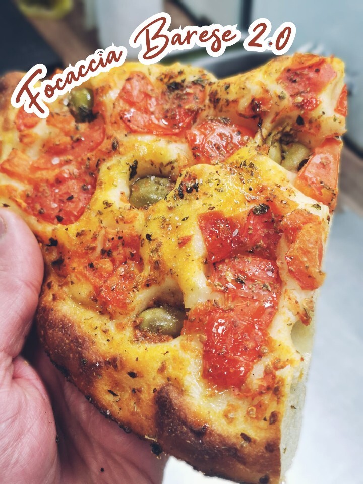 focaccia barese Focaccia barese